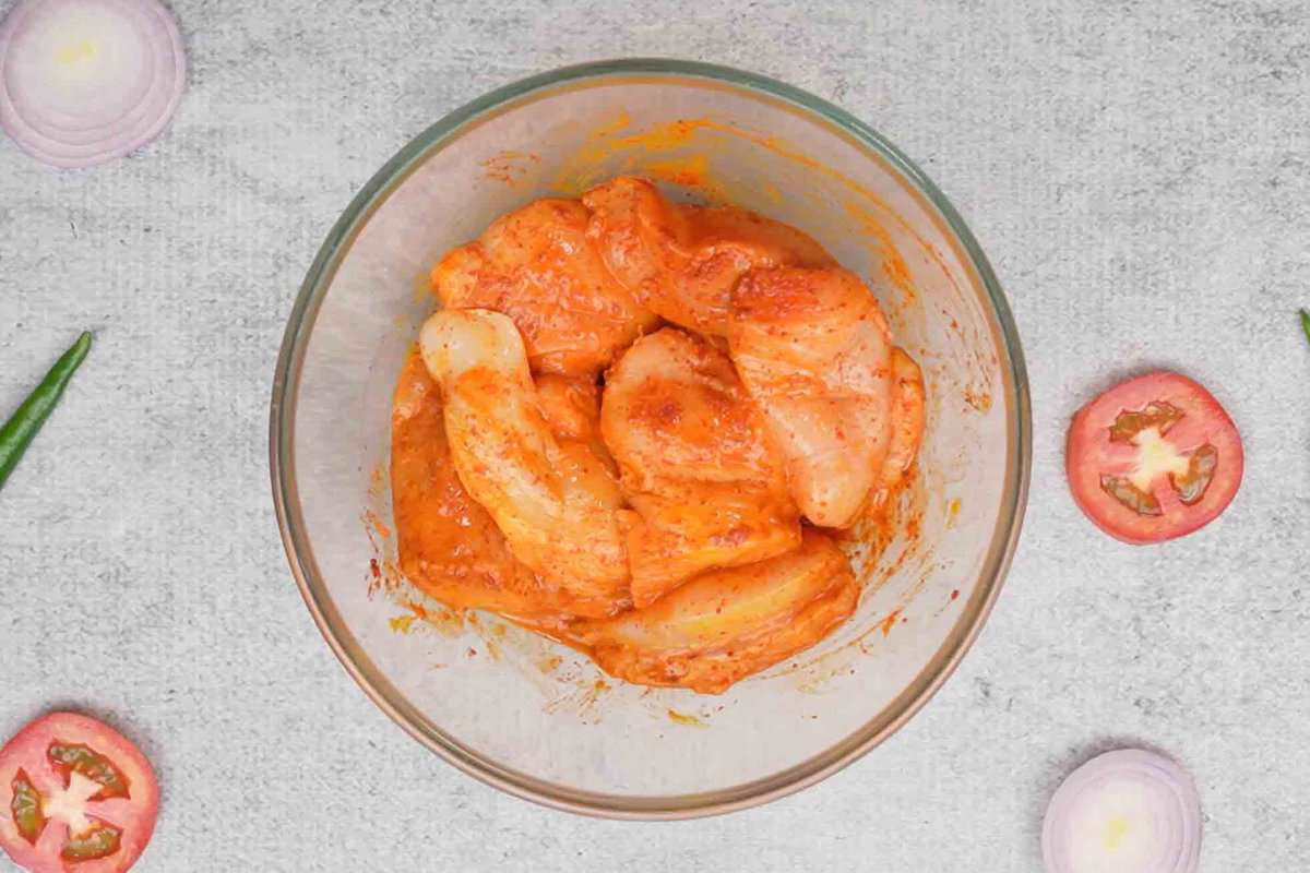 North Indian Style Boneless Chicken Curry Recipe   Video - 49