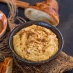Whipped Pumpkin Spice Honey Butter Spread is nothing but regular butter with a fall makeover. Make this easy spread using 5 ingredients in just 5 minutes (vegetarian, gluten-free).