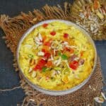Rajbhog Shrikhand is nothing but your classic shrikhand flavored with saffron, slivered nuts, and tutti frutti. Try my easy recipe here.