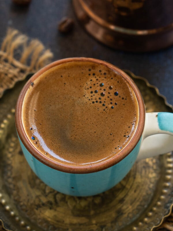 Make traditional Armenian Coffee (Soorj) at home using my easy step-by-step recipe. You will not be disappointed, I promise (vegan, gluten-free).