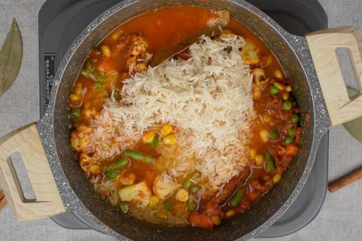Masala Rice Recipe - Whisk Affair
