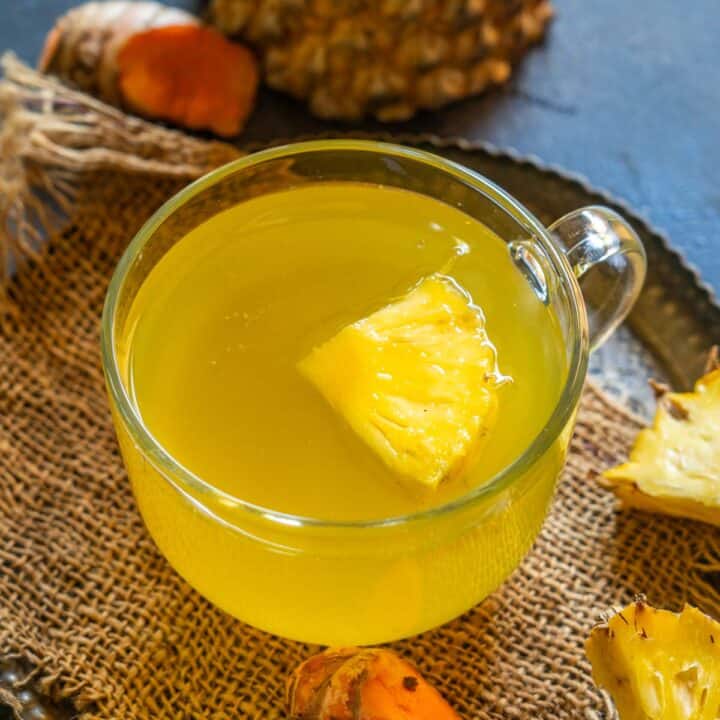 Pineapple Ginger Tea Recipe - Whisk Affair