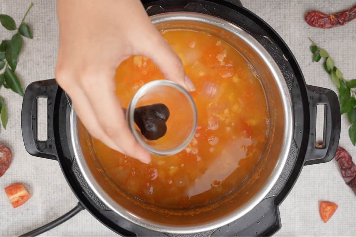 Tomato Pappu Recipe  Andhra Style Tomato Dal    Whiskaffair - 56