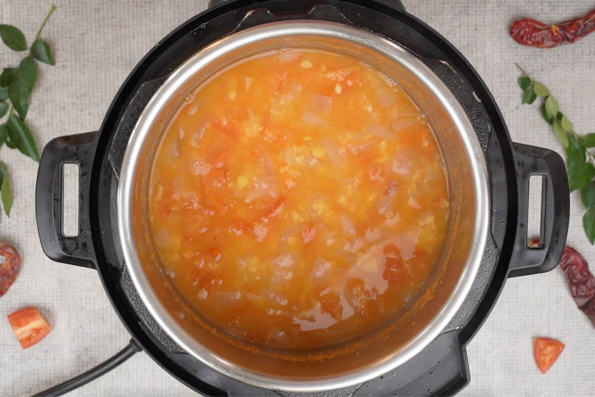 Tomato Pappu Recipe  Andhra Style Tomato Dal    Whiskaffair - 90