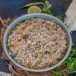 Cabbage Rice is a simple Indian-style rice preparation where cooked rice is stir-fried with cabbage, onion, and spices. Serve it on its own or with raita for a weekday meal.