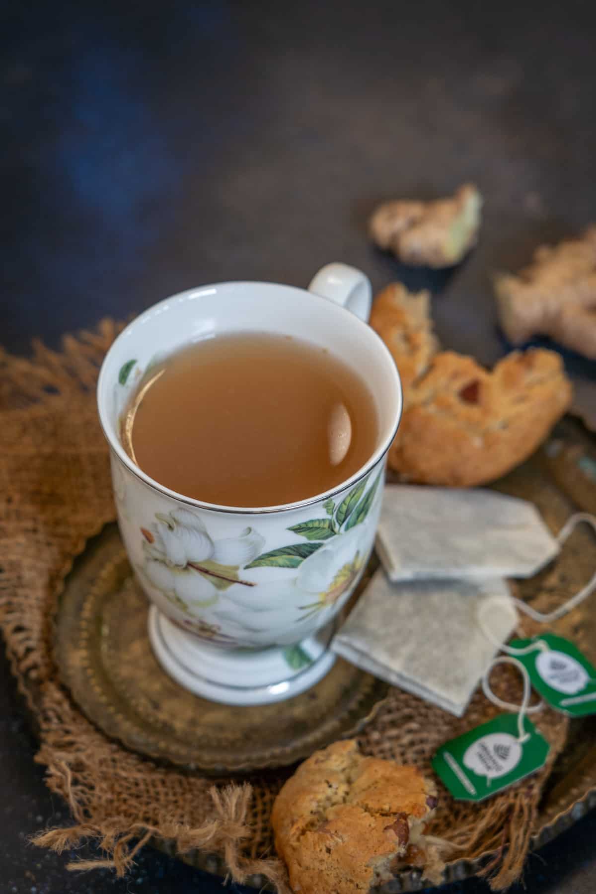 Ginger Green Tea Recipe   Whiskaffair - 42