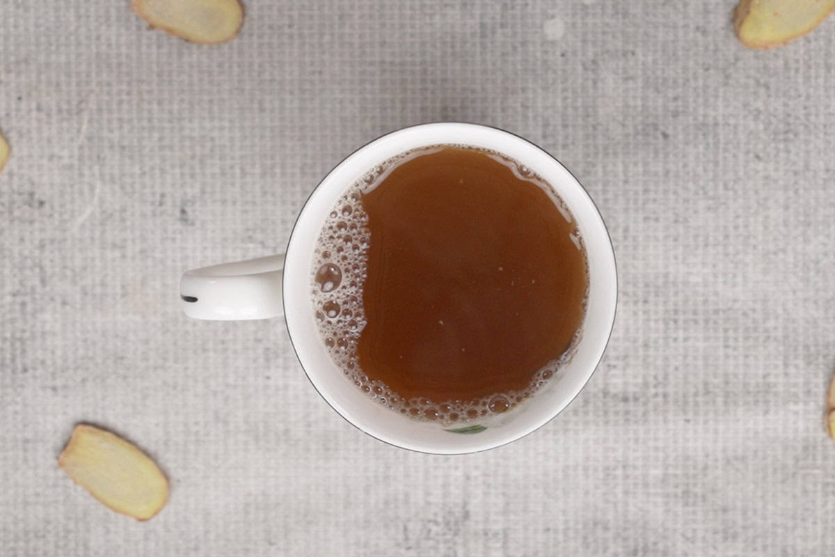 Ginger Green Tea Recipe   Whiskaffair - 2