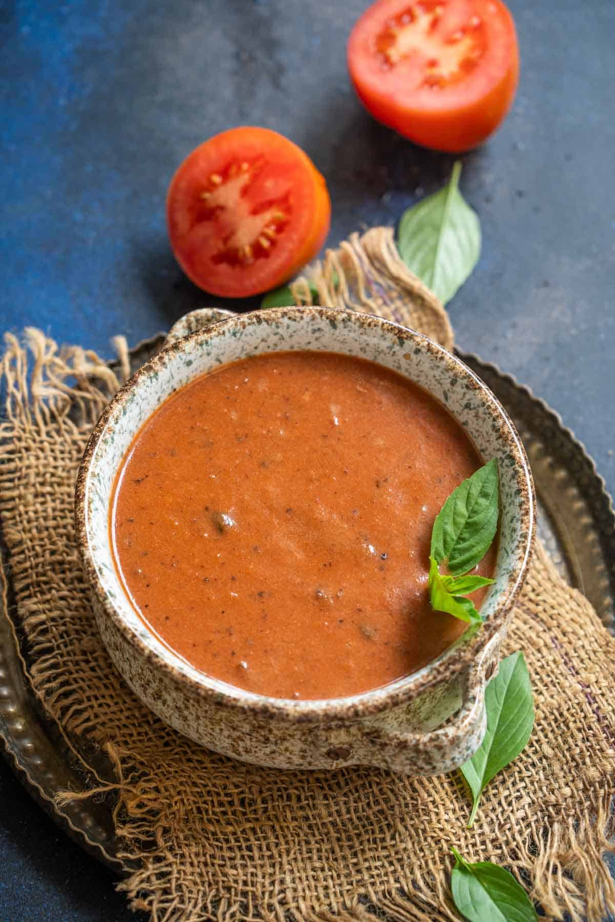 Tomato Plum Soup Recipe   Whiskaffair - 37