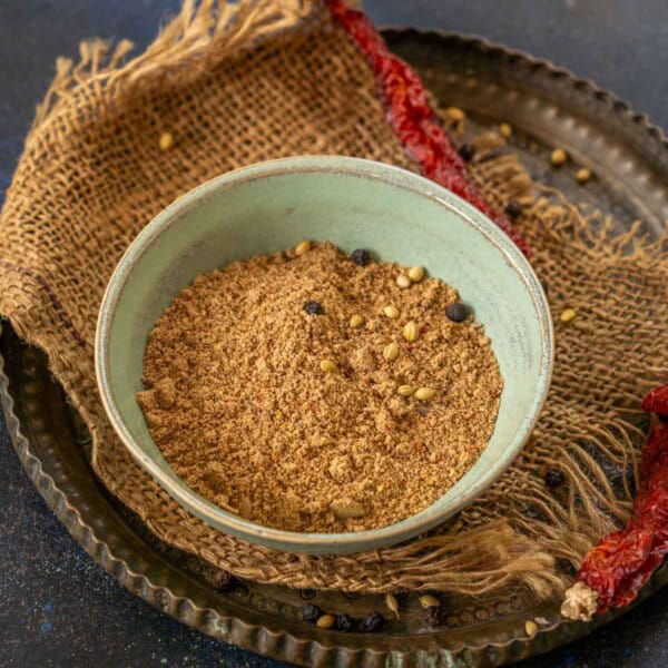 Raita Masala Powder is a spice mix that elevates the taste of any raita (Indan yogurt dish). Use my easy recipe to make it at home.