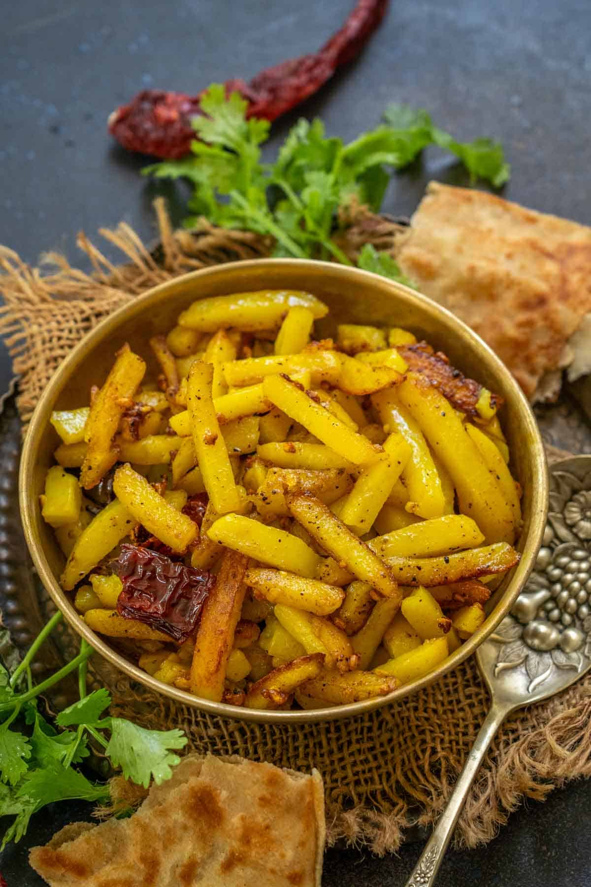 Aloo Bhujia Sabji Recipe  Bihari Aloo Bhunjia    Whiskaffair - 44