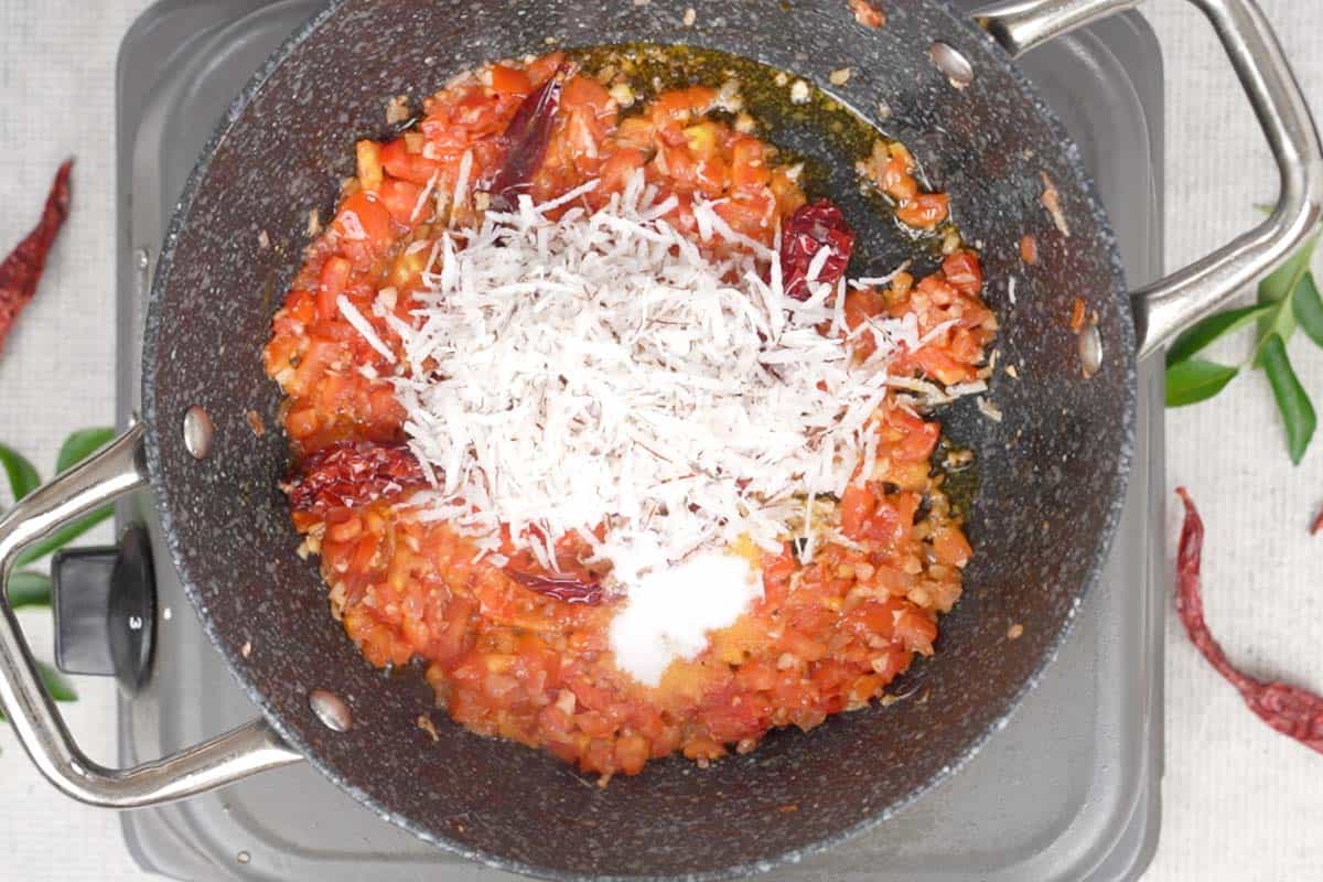 Tomato Coconut Chutney Recipe   Whiskaffair - 23