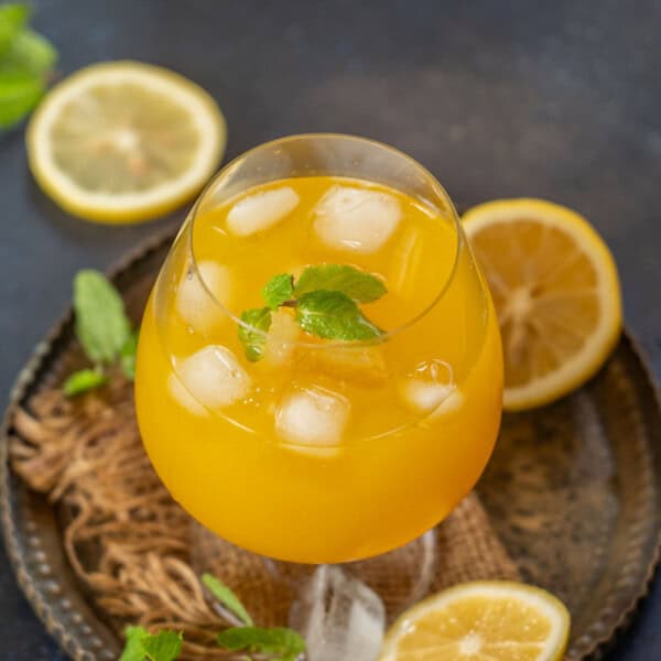 Turmeric Lemonade is a variation of classic lemonade with turmeric added to it. Use my easy recipe to make it.
