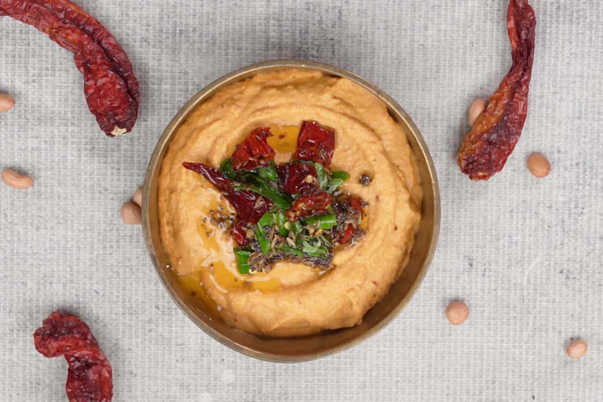 Tomato Peanut Chutney Recipe   Whiskaffair - 98