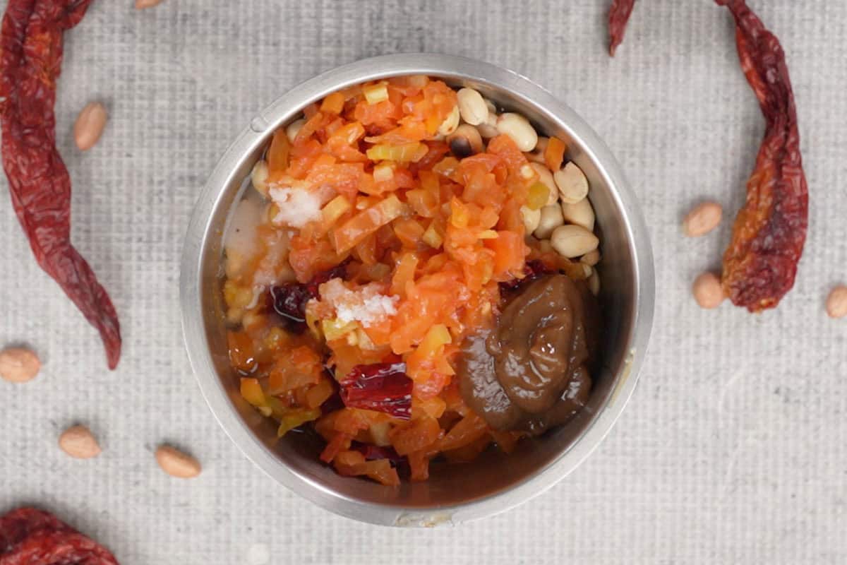 Tomato Peanut Chutney Recipe   Whiskaffair - 90