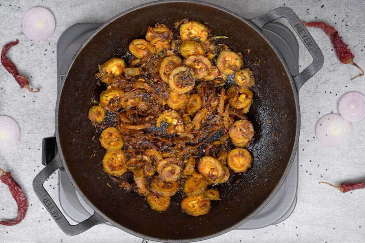 Ready masaledar karela.