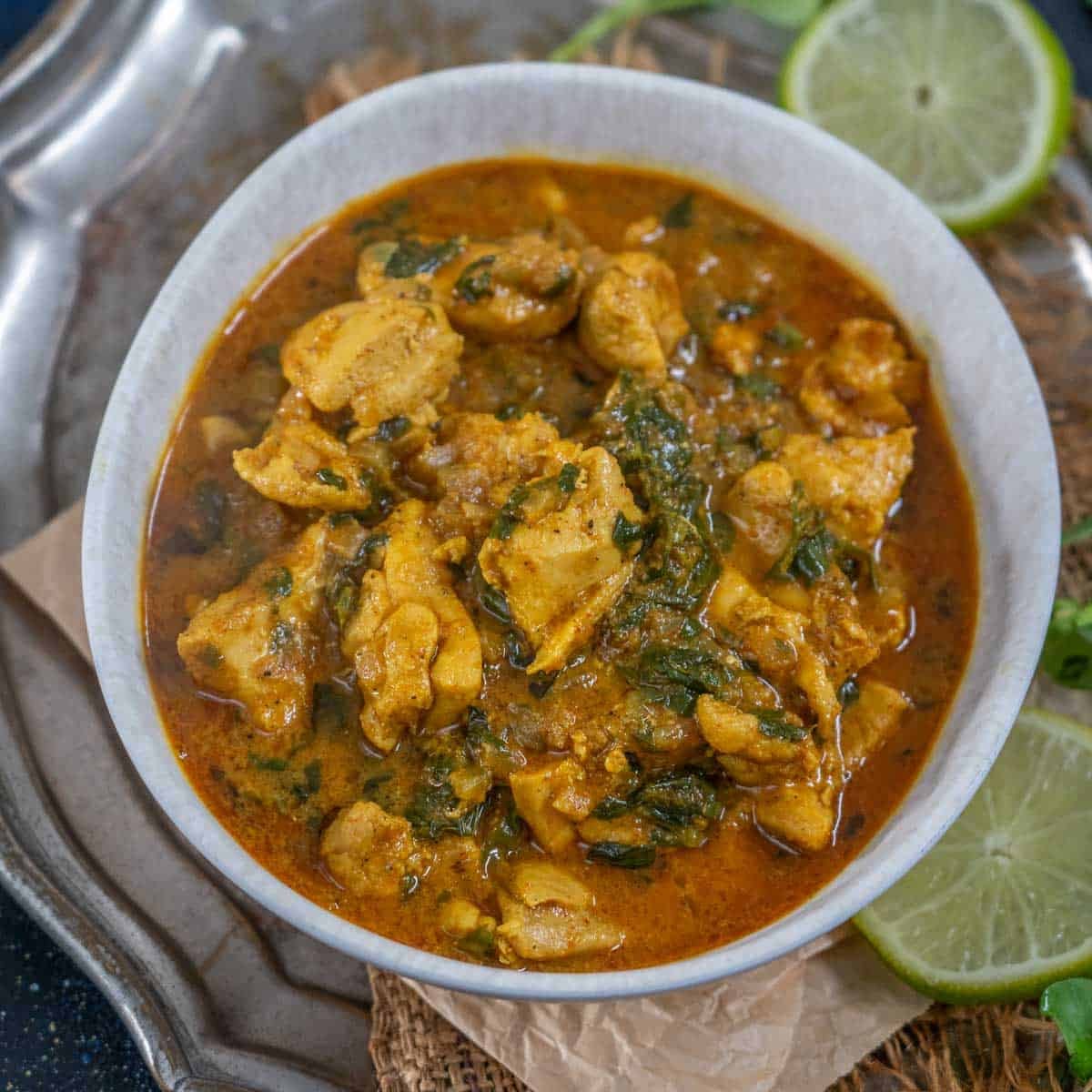 Methi Chicken Recipe (Indian Fenugreek Chicken Curry)